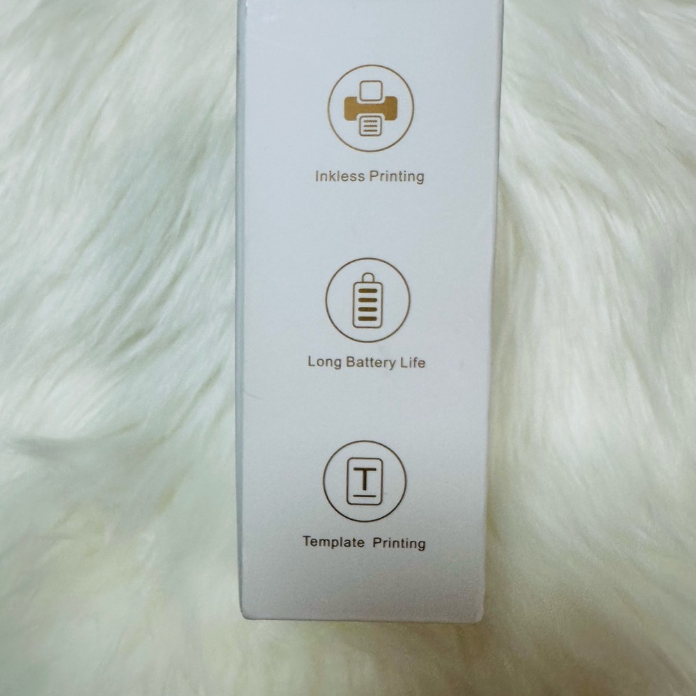 Portable Mini Printer - White - Picture 2 of 5